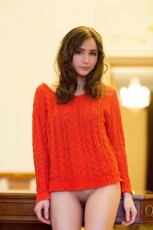 Maiden In Red Sweater