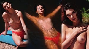 Kendall Jenner Topless For Love Magazine
