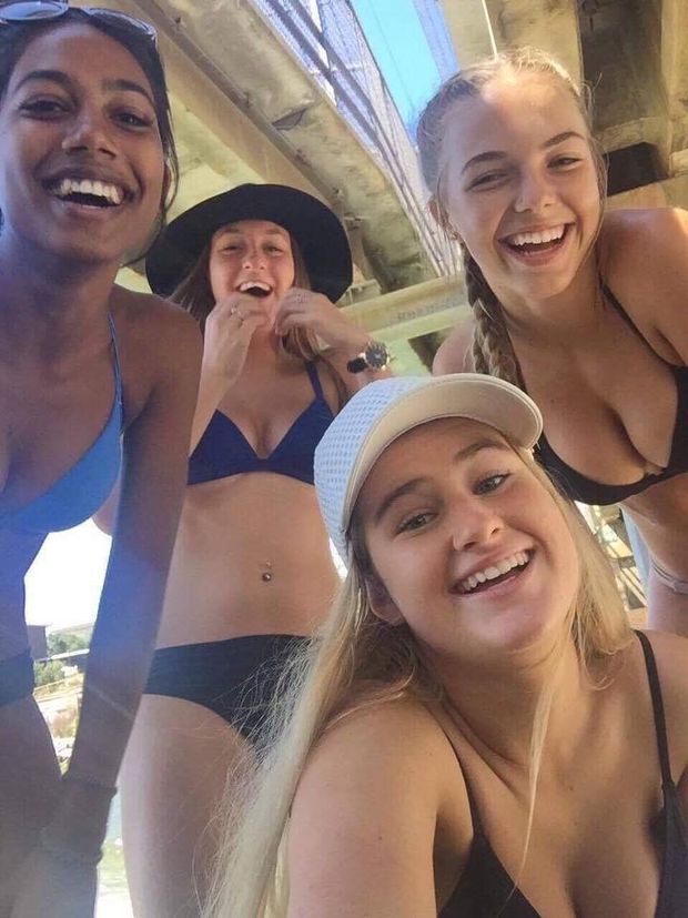Beach babes ready for cock