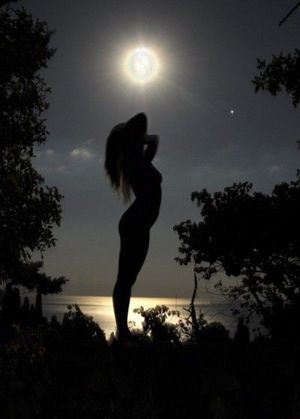 Nude in the Moonlight