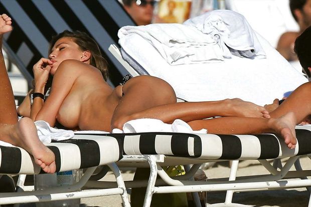 milf on the beach