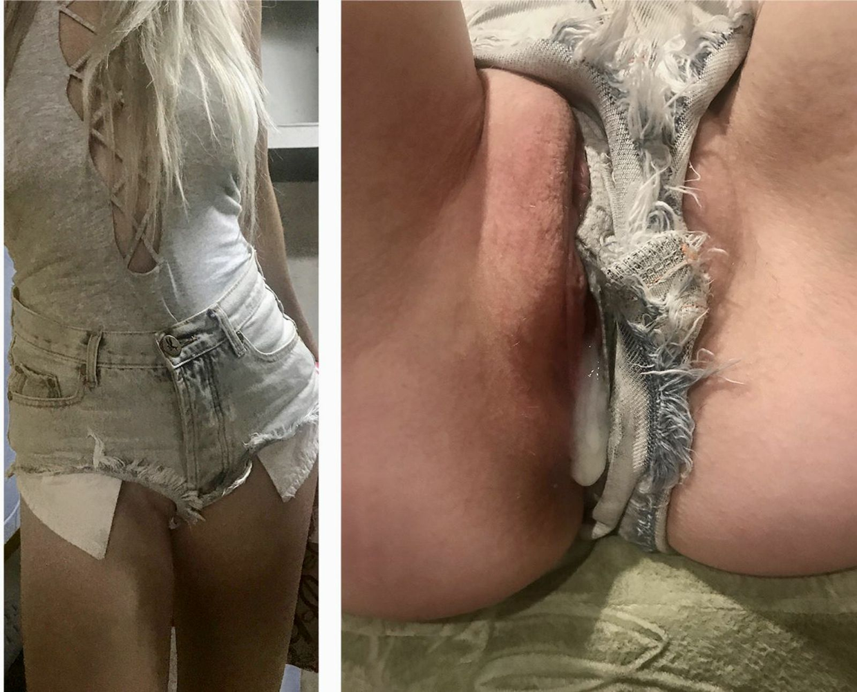 When she's so hot, you can creampie her without taking off her clothes