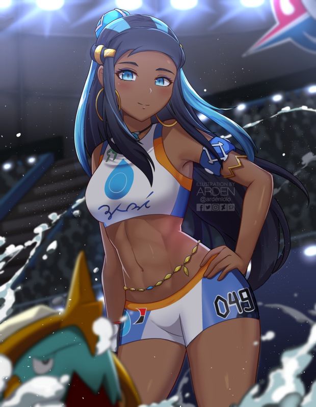 pokemon pokemon (game) pokemon sword & shield nessa (pokemon)