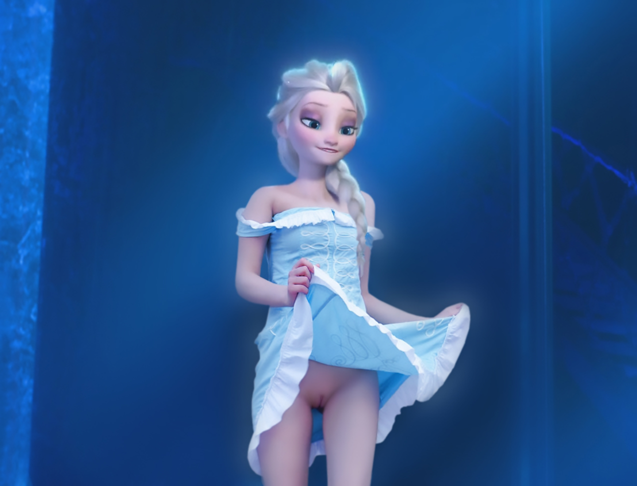Elsa - No panties needed.