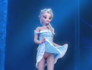 Elsa - No panties needed.