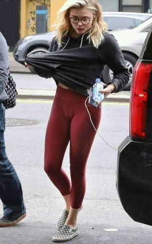 Camel Toe Chlo... but don't get a hardy - she thinks that's sexist.