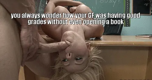 your gf makes good grades