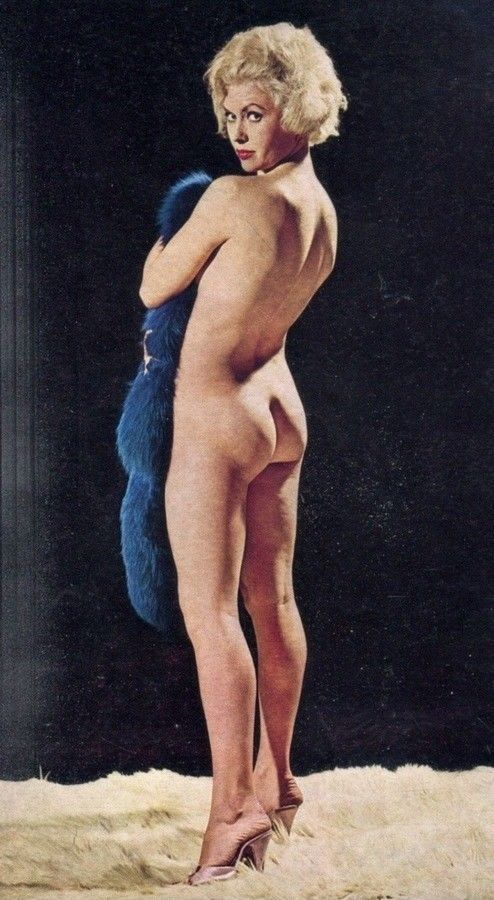 nude standing rear-view