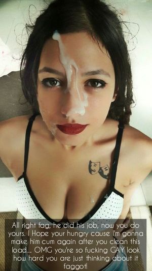 sissy faggot captions