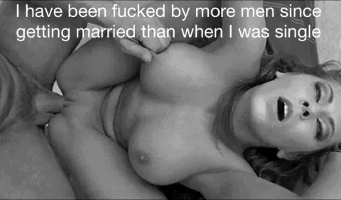 she has been fucked by more men since her marriage than when she was single