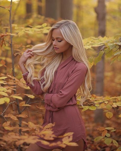 Keilih stafford in the woods