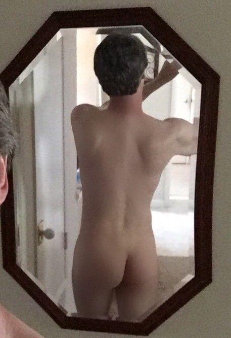 My ass in mirror