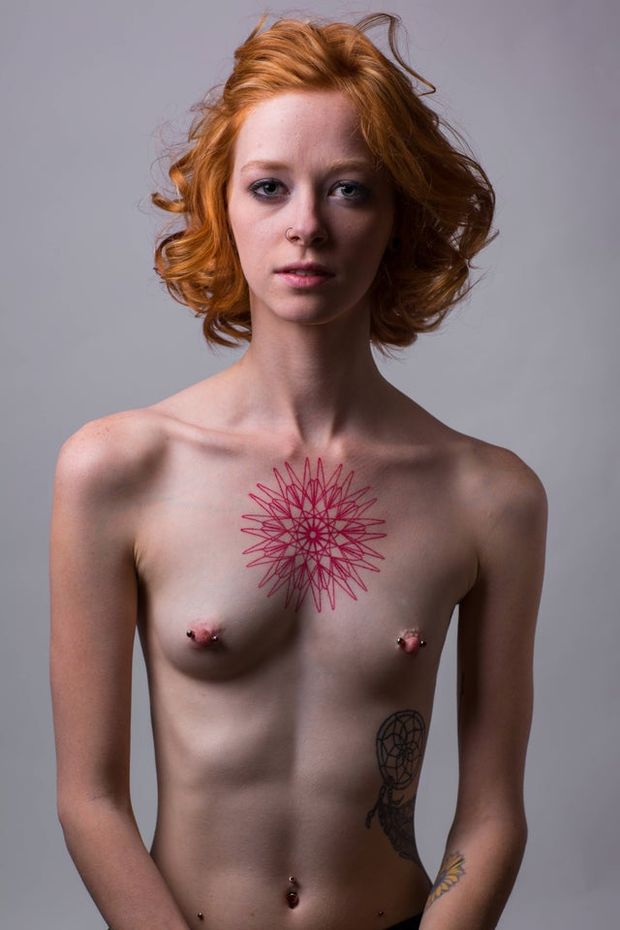 pierced