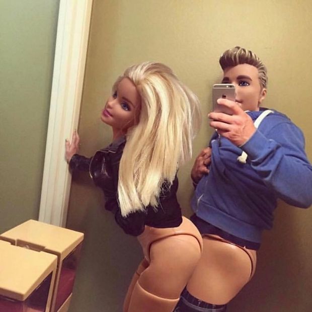 Barbie and Ken