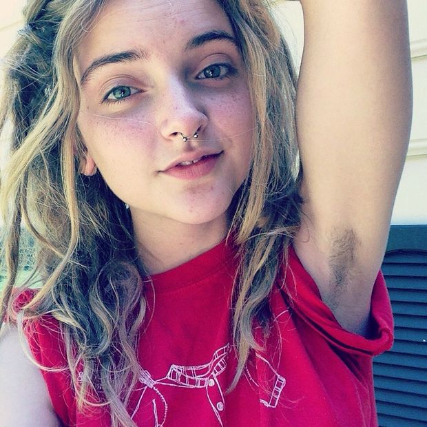 hairy pits hippie