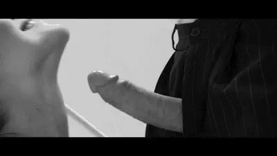 Blindfold BJ tease