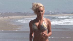 BoobieJiggling: Beach Bounce 01