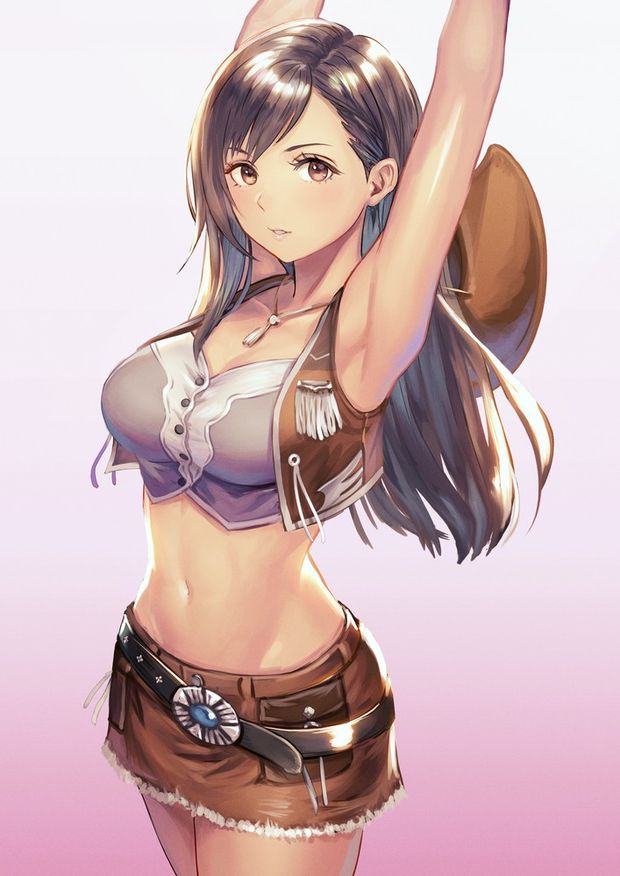 final fantasy final fantasy vii crisis core final fantasy vii tifa lockhart anbe yoshirou