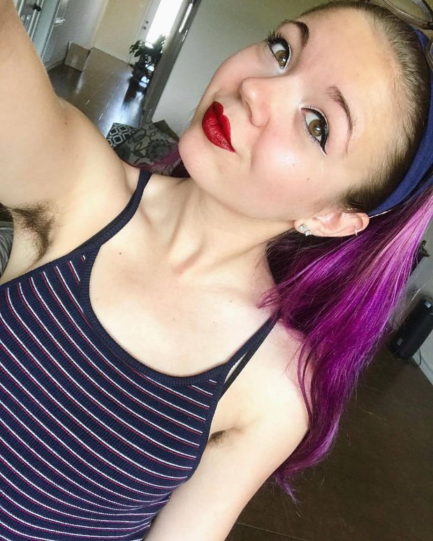 hairy pits