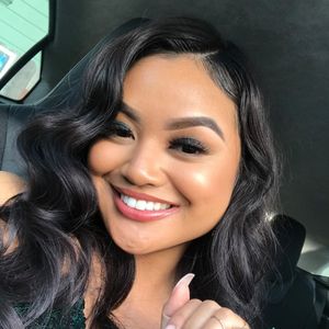 Sexy asian with beauty makeup look