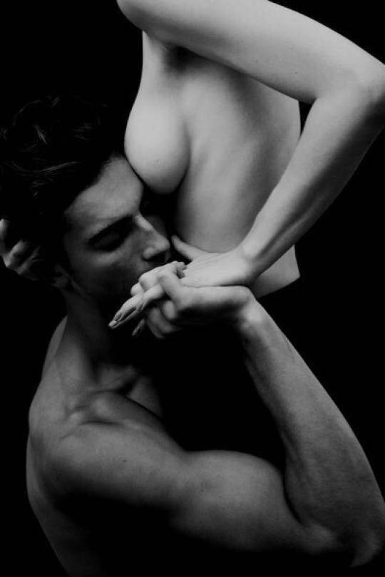 Sensuous cuddle