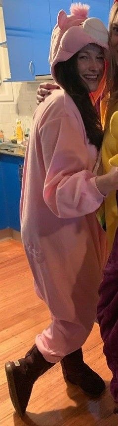 Stupid Slut in a onesie