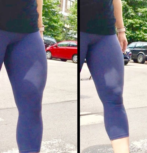 Teen in Purple leggings