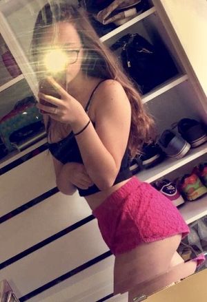 Nerdy teen with nice curves