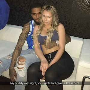 "Your grrrlfriend gives it like a pro."