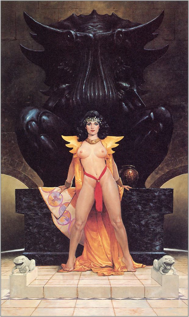 The Priestess by Les Edwards