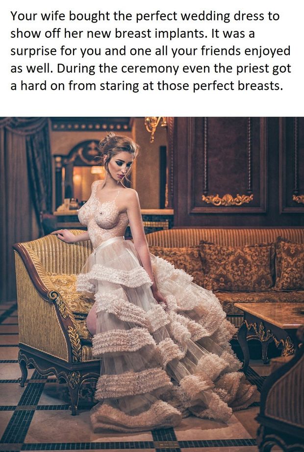 Slutty bride
