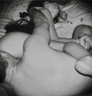 Intense, going down on her as she holds his cock