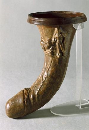 Roman Drinking Vessel