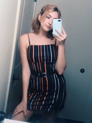 tell me that you don't want to tear that short dress of her body and fuck her row