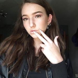 you think she is just cute but she is a cock hungry slut