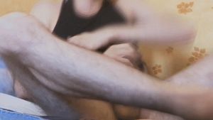 A teen is undressing