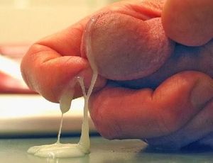 Picture with dick and cum...