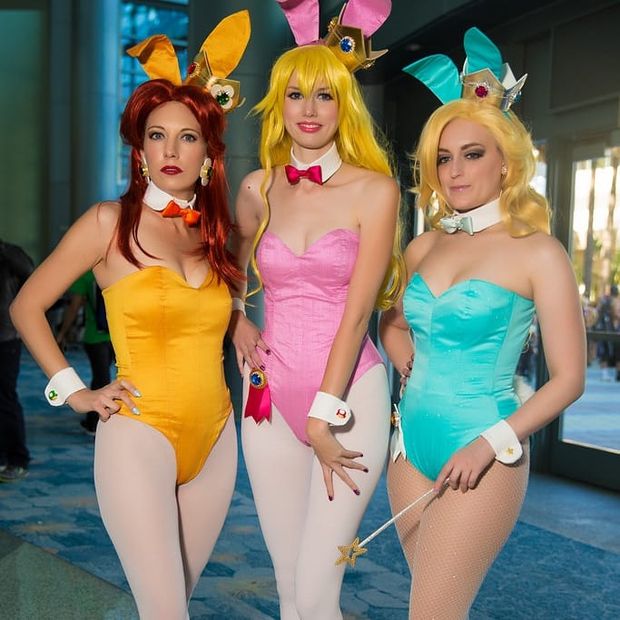 Nintendo princesses bunnygirls