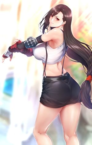 final fantasy final fantasy vii tifa lockhart zucchini
