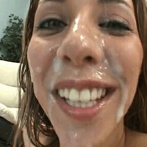 Delilah Strong's cum kiss