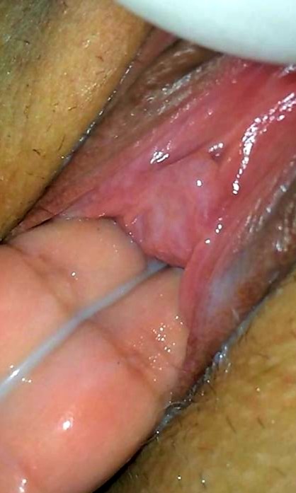 Fingering that gush