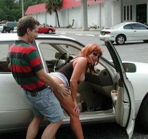 Mom and no son in street