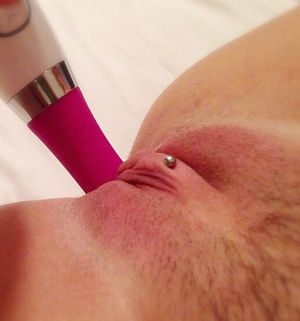 Gf Pushing dildo deep while I’m out of town