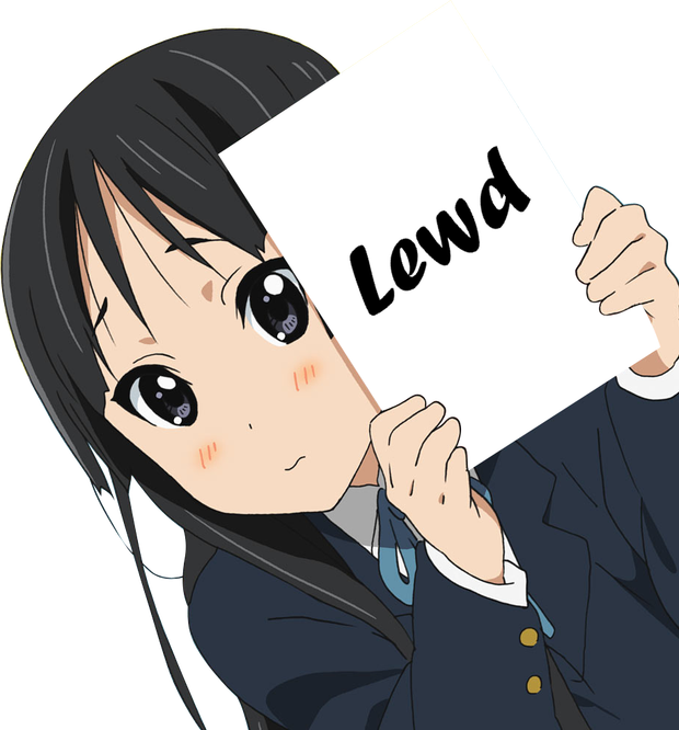 Lewd anime sign