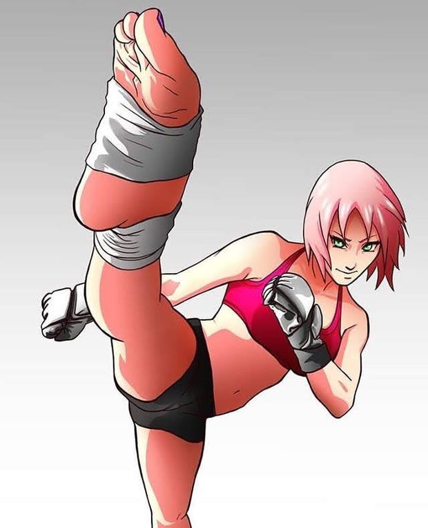 Sakura feet