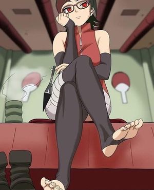 Sarada feet