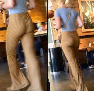 Hot blonde at Starbucks