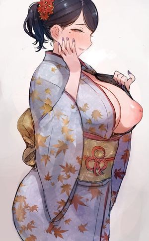 Shy mother with big tits