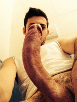 Sexy big curved dick