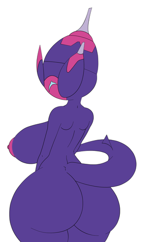 Poipole's thicc ass and big tits